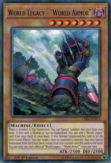 World Legacy - "World Armor" #CIBR-EN022