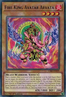 Fire King Avatar Arvata #CIBR-EN029
