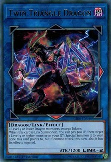 Twin Triangle Dragon #CIBR-EN046