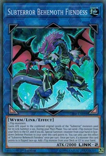 Subterror Behemoth Fiendess #CIBR-EN098