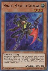 Magical Musketeer Kidbrave #SPWA-EN018