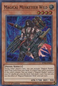 Magical Musketeer Wild #SPWA-EN021