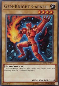 Gem-Knight Garnet #OP06-EN014