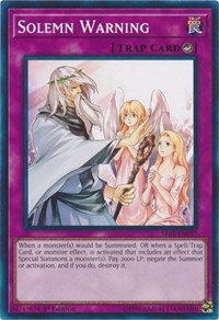 Solemn Warning #SR05-EN037