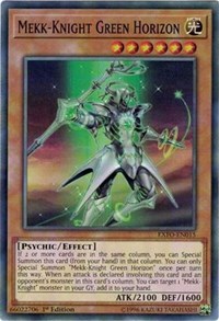 Mekk-Knight Green Horizon #EXFO-EN015