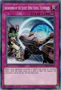 Showdown of the Secret Sense Scroll Techniques #EXFO-EN078