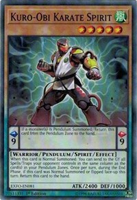 Kuro-Obi Karate Spirit #EXFO-EN081