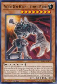 Ancient Gear Golem - Ultimate Pound #LED2-EN035