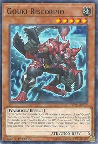 Gouki Riscorpio (Starfoil) #SP18-EN017