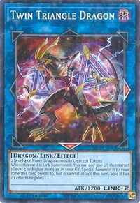 Twin Triangle Dragon (Starfoil) #SP18-EN036