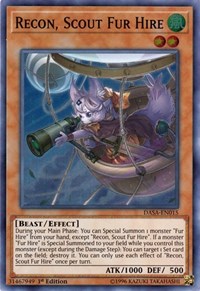Recon, Scout Fur Hire #DASA-EN015
