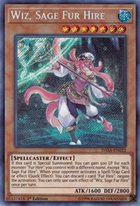 Wiz, Sage Fur Hire #DASA-EN022