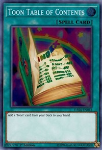 Toon Table of Contents #DASA-EN043