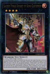 Sacred Noble Knight of King Custennin #CYHO-EN089