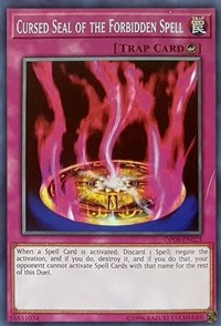Cursed Seal of the Forbidden Spell #OP08-EN025