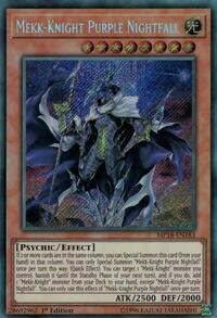 Mekk-Knight Purple Nightfall #MP18-EN183