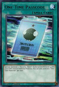 One-Time Passcode #MP18-EN141