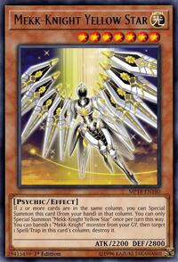 Mekk-Knight Yellow Star #MP18-EN180