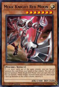 Mekk-Knight Red Moon #MP18-EN181
