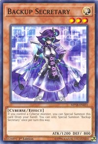 Backup Secretary #MP18-EN031