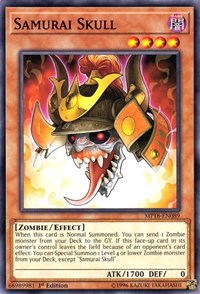 Samurai Skull #MP18-EN089