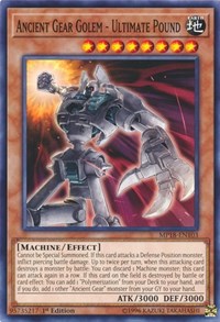 Ancient Gear Golem - Ultimate Pound #MP18-EN103