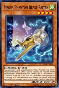Mecha Phantom Beast Raiten #MP18-EN119