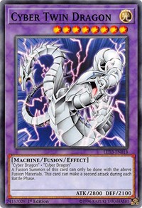Cyber Twin Dragon #LED3-EN018