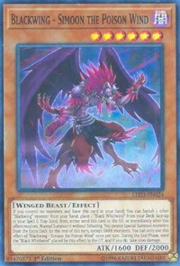 Blackwing - Simoon the Poison Wind #LED3-EN024