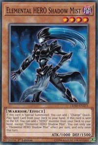 Elemental HERO Shadow Mist #LEHD-ENA15
