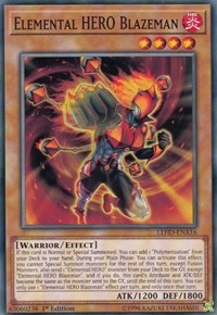 Elemental HERO Blazeman #LEHD-ENA16