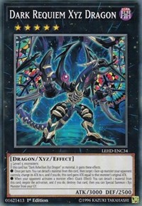 Dark Requiem Xyz Dragon #LEHD-ENC34