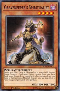 Gravekeeper's Spiritualist #SOFU-EN013