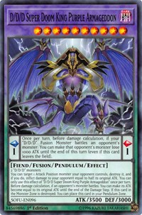 D/D/D Super Doom King Purple Armageddon #SOFU-EN096