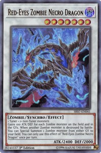 Red-Eyes Zombie Necro Dragon #SR07-EN041