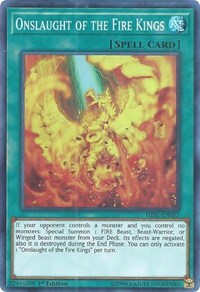 Onslaught of the Fire Kings #HISU-EN055