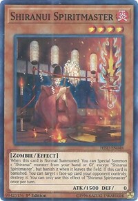 Shiranui Spiritmaster #HISU-EN048