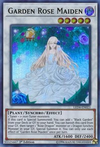Garden Rose Maiden #LED4-EN023