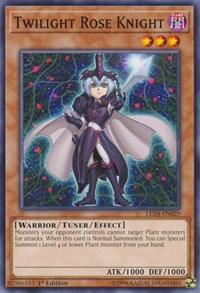 Twilight Rose Knight #LED4-EN029