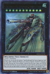 Superdreadnought Rail Cannon Juggernaut Liebe #LED4-EN034