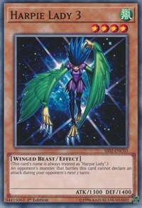 Harpie Lady 3 #SS02-ENC03