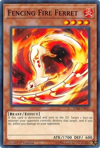 Fencing Fire Ferret #SDSB-EN017