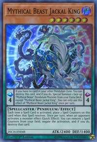 Mythical Beast Jackal King #INCH-EN048