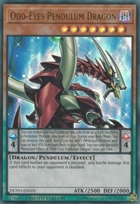 Odd-Eyes Pendulum Dragon #DUPO-EN105