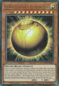 The Winged Dragon of Ra - Sphere Mode #DUPO-EN045