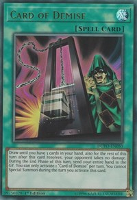 Card of Demise #DUPO-EN050