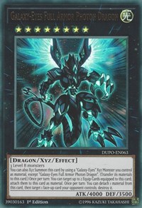 Galaxy-Eyes Full Armor Photon Dragon #DUPO-EN063