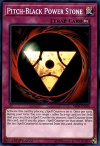 Pitch-Black Power Stone #SR08-EN036