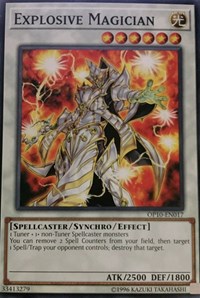 Explosive Magician #OP10-EN017