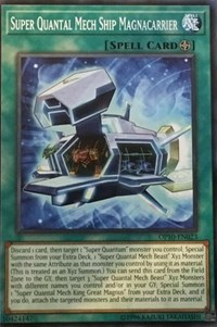 Super Quantal Mech Ship Magnacarrier #OP10-EN023